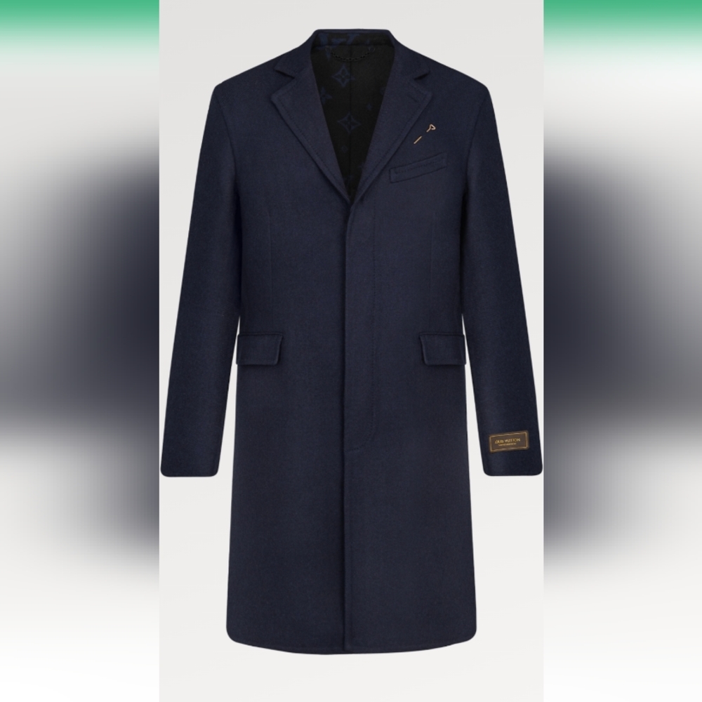 DOUBLEFACE MONOGRAM COAT - Picture 4 of 4